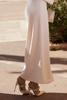 Anuari - Cream Corset Top and Straight Pencil Skirt Set