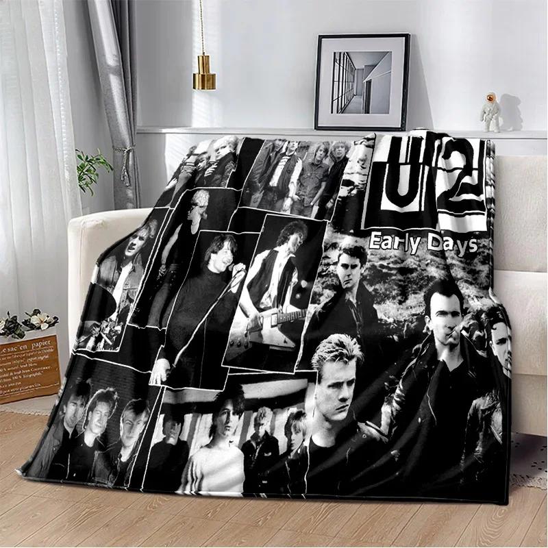 U2 Rock Bang Bono одеяло с 3D принтом, мягкое одеяло для дома, спальни, кровати, дивана, пикника, путешествий, офиса, отдыха, одеяло, детское одеяло