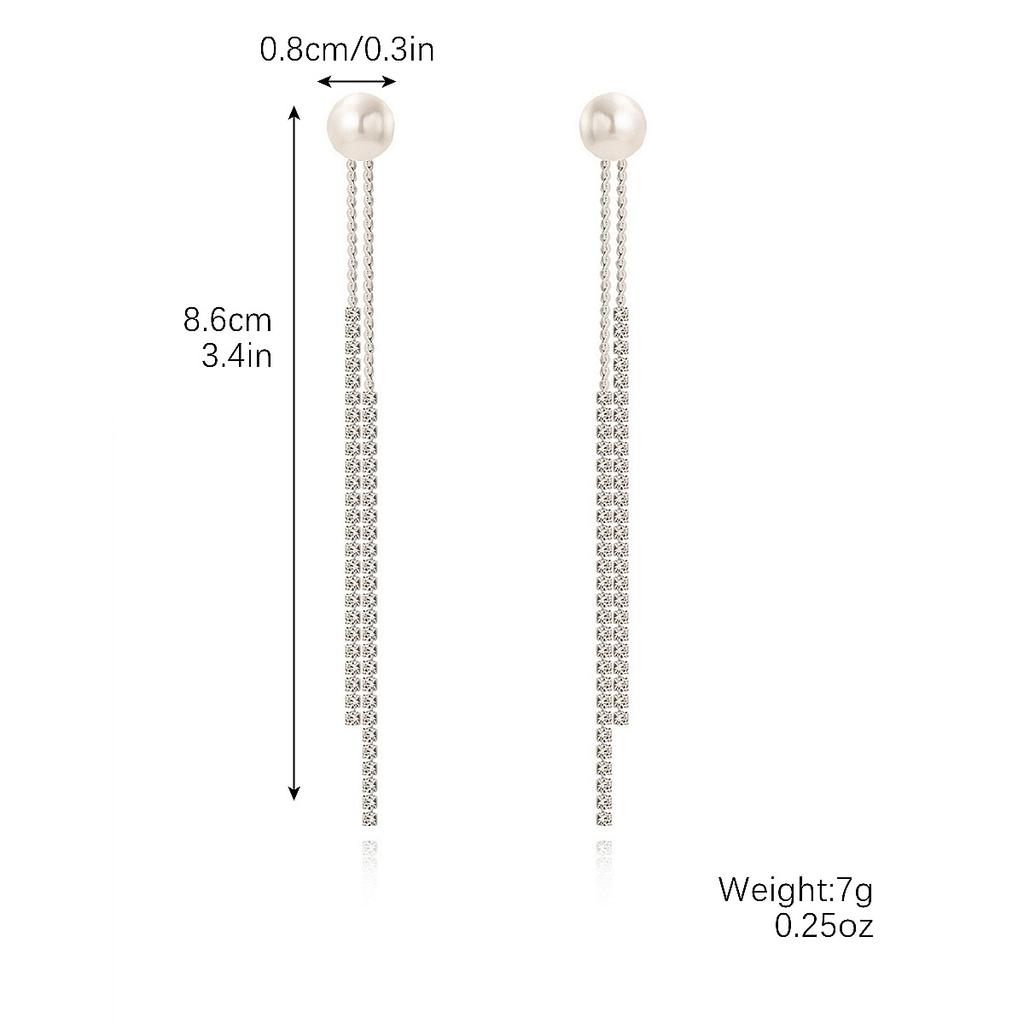 Преувеличенные Нежные Серьги Женская Мода Серьги с Кисточками Серьги с Кисточками из Циркония Длинные Серьги с Кисточками Модные Серьги 2025 Повседневные Украшения