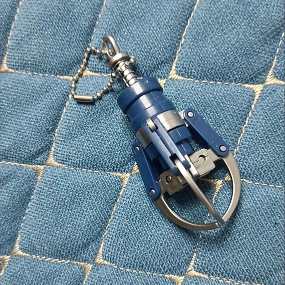 Simulation Catch Dolls Claw Model Press Type Grasping Claws Key Chain  Birthday Gift