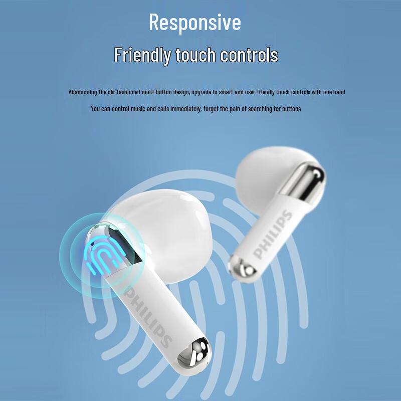 Philips Беспроводные Bluetooth-наушники TAT1168