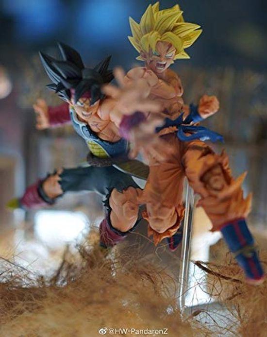BANPRESTO Dragon Ball Super Toyotaro попробовал рисовать!! Родитель и ребенок Камехамеха Сон Гоку, Бардок все 2 типа желтые