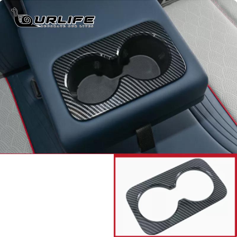 Для BYD atto 3 2022 2023 LHD RHD Карбоновый цвет Внутренняя отделка Наклейки ABS