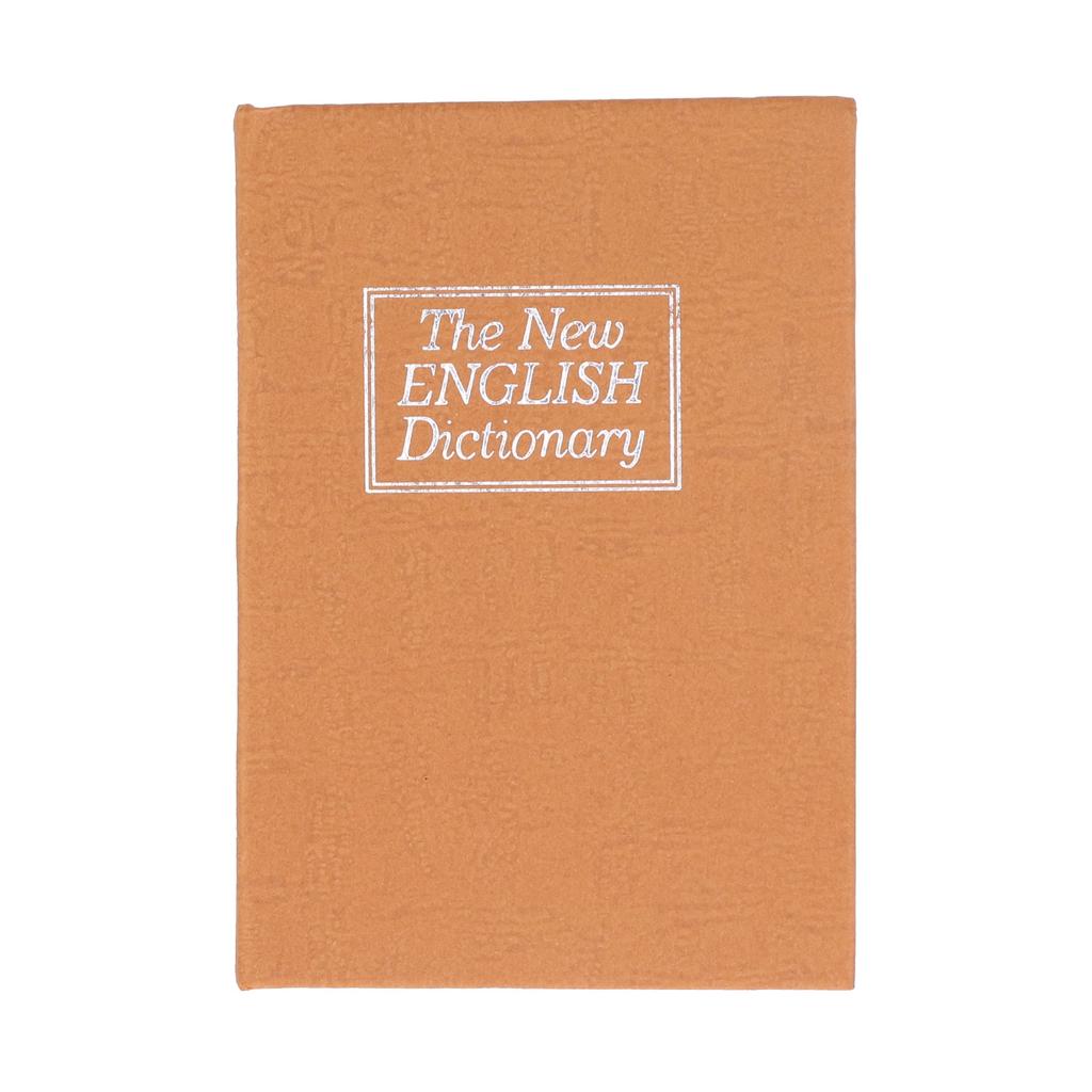 Мини Сейф Книга-симуляция Безопасность Деньги Ювелирные изделия Коробка с замком Ключи для дома офиса