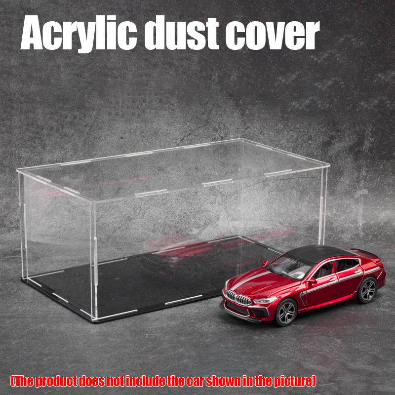Автомобильный ящик для хранения предметов коллекционирования, прозрачная акриловая коробка, защита, витрина, коробка для хранения, подарочный чехол для коллекции