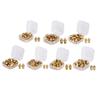 20pcs MK8 Nozzle Kit 1.75mm M6 Thread Polished Extruder Nozzles with Storage Box for 3D Printer Repl