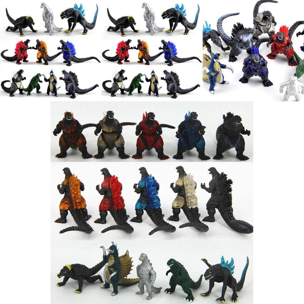 Exquisite Godzilla Monsters Mechagodzilla Trendmaster Gigan Anguirus Pvc Action Toy Collection