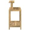 Outdoor Potting Bench 86.5 x 48.5 x 106 cm Solid Acacia Wood White
