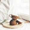 Керамическая кружка из кокосовой скорлупы, ретро, сложенная вручную, нестандартная керамическая чашка для кофе, чашка для чая с молоком, кружка для кофе с молоком, столовые приборы