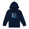 Childrens/Kids Frozen Heart Elsa Pullover Hoodie