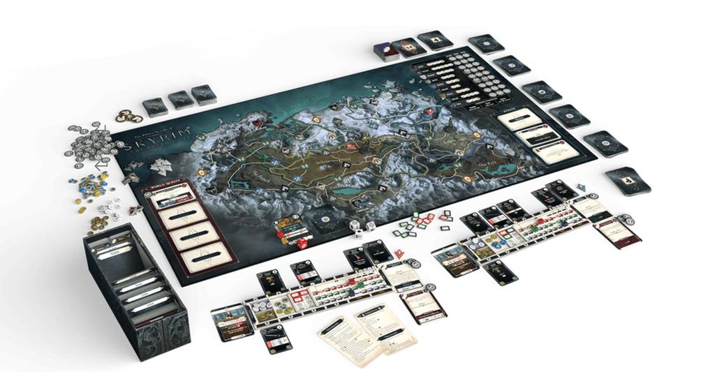 Hobby Japan Adventure Board Game Japanese Version for Ages 14 and Board Game Skyrim (1-4 Players, 90-180 Minutes, Up)