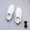 Fashion Spring and Autumn New Style Fashionable and Comfortable Lace-up Wear-resistant Breathable Round Toe Versatile White Shoes