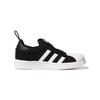 adidas Оригинальные SUPERSTAR 360 Повседневные Низкие Кеды для Скейтборда Черные Для Младенцев и Малышей EF0892