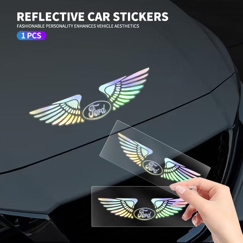 Colorful Laser Reflective Decorative Car Stickers Car Interior Accessories For Ford Escape C520 ZC/ZD C520N C519