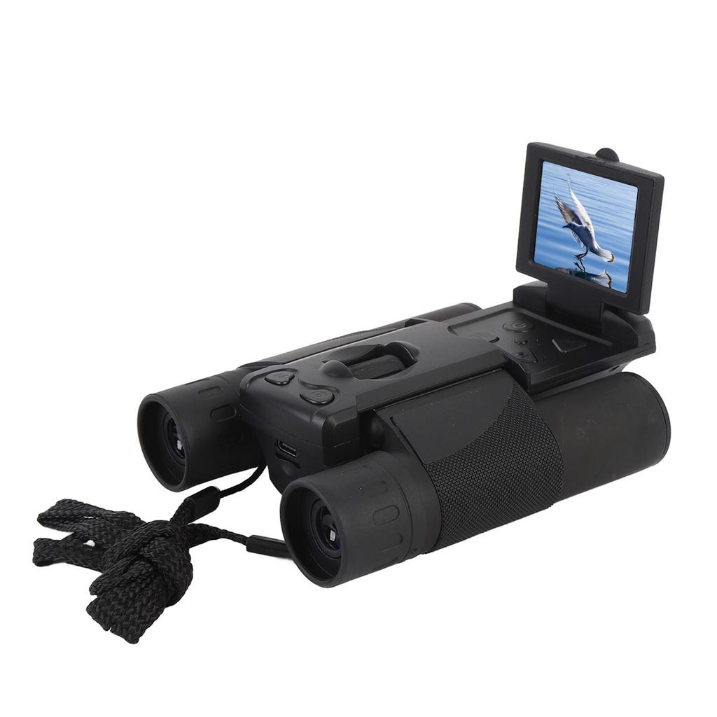 10x25 Digital Binoculars with Camera 48MP 2.5K HD 2 Inch Color Screen 8x Digital Zoom Type C Video Photo Recorder Binoculars for Bird Watching