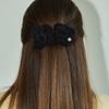 Slowslowly Camellia Handmade Crochet Mohair Knit Mini Hairpin _ 4Colors