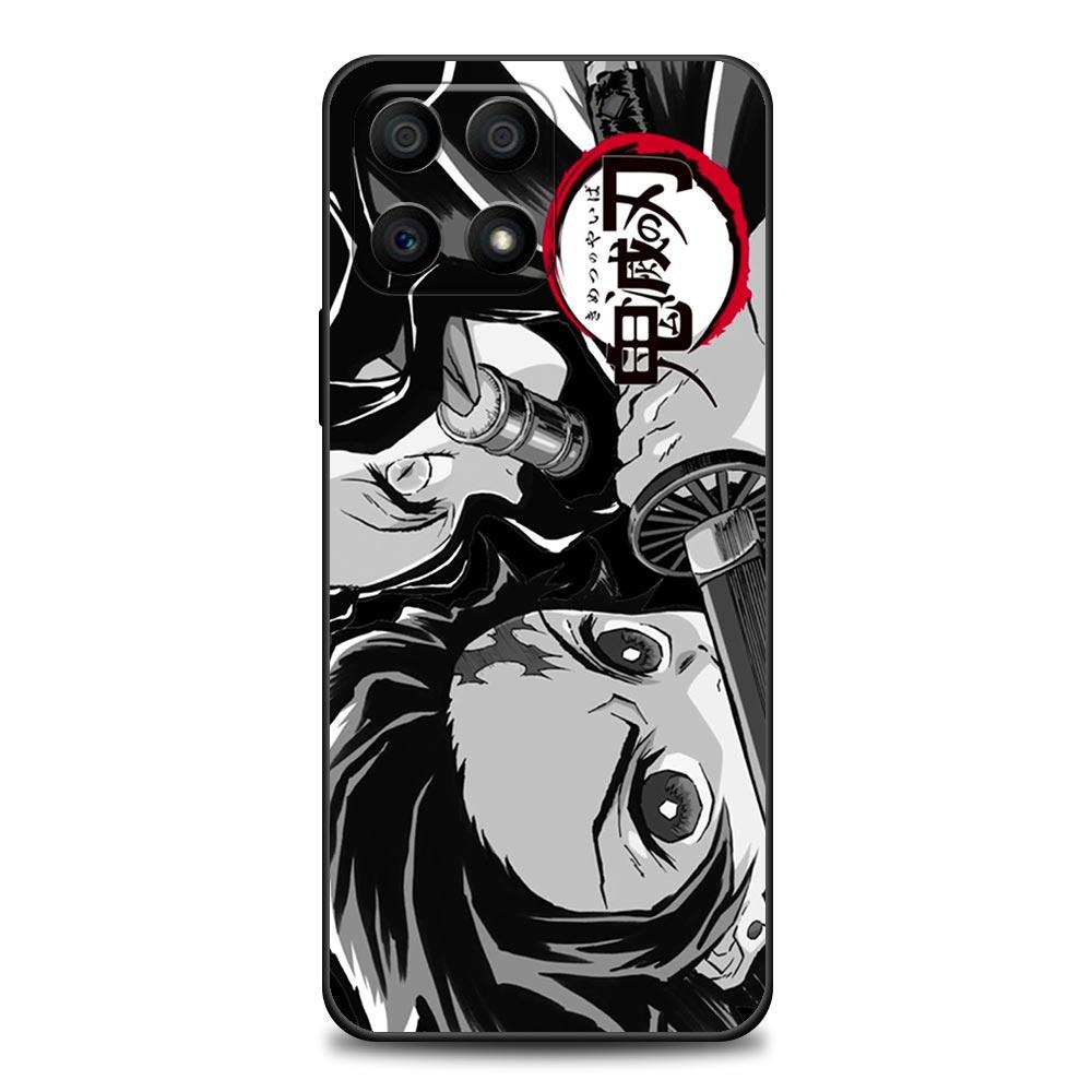 Аниме Demon Slayer Kamado Tanjirou Nezuko чехол для телефона для Honor 50 30 10 Lite 30i 20 20e 9A 9C 9X Pro 8X Nava 8i 9 Y60 чехол