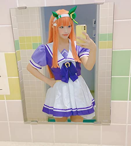 [Formemory] Cosplay Costume Tracen Academy Cosplay Outfit Summer Uniform One-Piece Dress Cosplay Tokai Teio Mejiro McQueen Cosplay Costume Halloween C