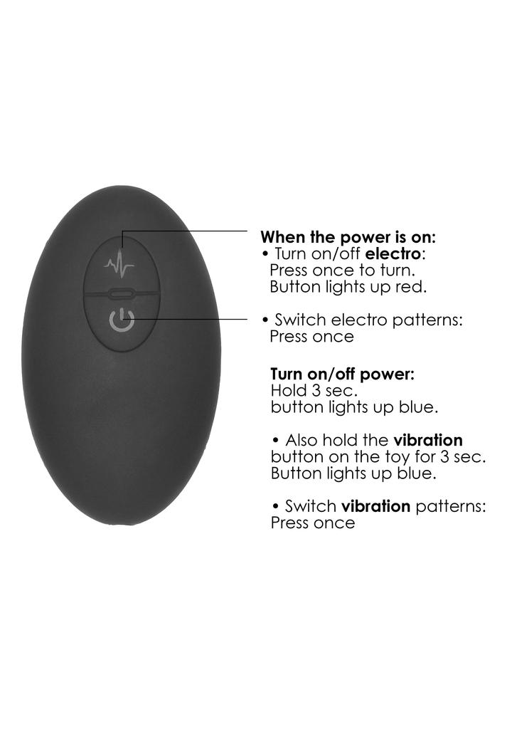 ElectroShock Prostate Stimulator 9 X 3 Cm