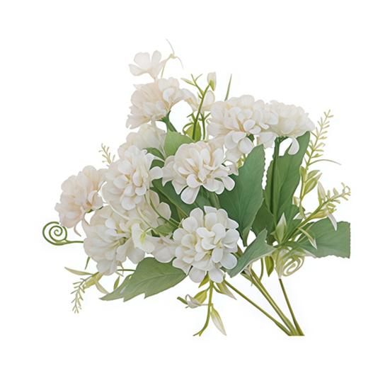 Букет искусственных цветов гортензии 9 голов Искусственный цветок гортензии со стеблем Поддельные гортензии Цветочная композиция для декора дома, свадьбы, вечеринки