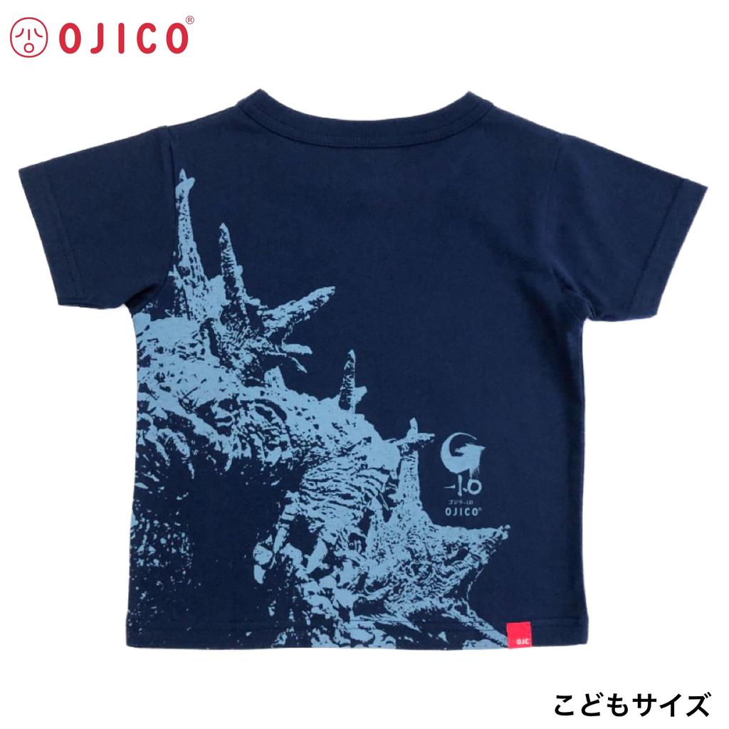 Сделано в Японии Коллаборация Godzilla OJICO 2025 Размер Темно-синий (2023) Футболка, Унисекс, LL, Унисекс, Детская, Женская, Мужская, [Официальная]