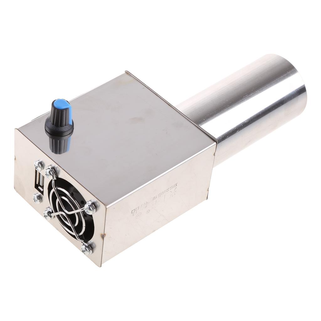 Adjustable Speed Controllers Blower Outdoor BBQ Wood Stove With Collector Tube Hair Dryer Portable 5V USB