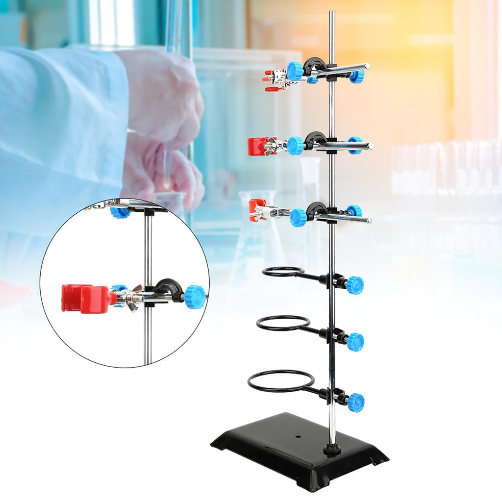 Laboratory Support Stand Bracket Chemical Flask Clamp Lab Experiment Instrument School Supply