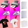 Cloth Thermal Inkjet Sublimation Printing Paper Heat Transfer Paper T-Shirt Light Fabric Painting