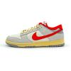 FJ5429-133 Nike Dunk Low Athletic Department Sail Светло-дымчато-серый Пикантно-красный