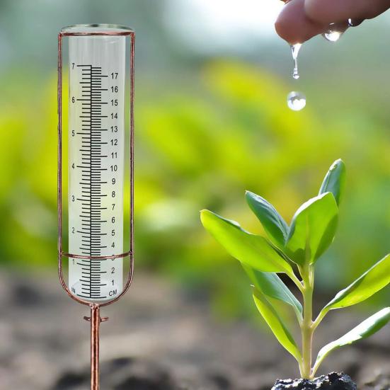 8,3-дюймовый пластиковый датчик дождя, сменная трубка, морозостойкий, прозрачный уличный датчик дождя, прозрачная шкала, датчик дождя, трубка