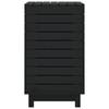 Laundry Hamper 88.5 x 44 x 76 cm Solid Pine Wood
