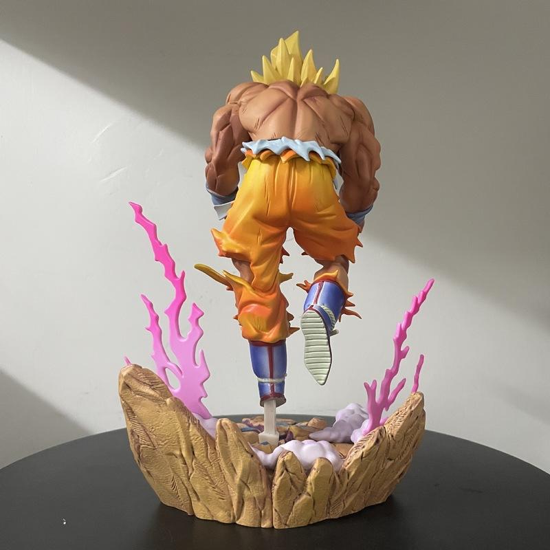 28см Аниме Фигурка Dragon Ball Фигурки Гоку Сын Гоку Фигурка Действия ПВХ Статуя Модель Кукла Коллекционная Декорация Игрушки Подарки