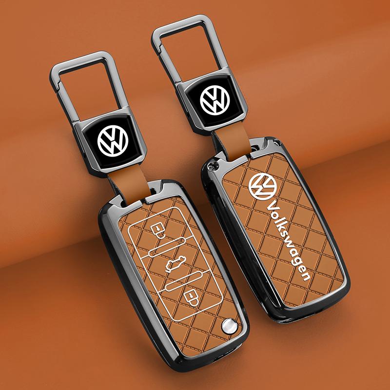 Для VW Автомобильный чехол-брелок Ракушка Для Volkswagen VW Polo Tiguan Golf Jetta Beetle Eos Scirocco Up Transporter Sharan Аксессуар
