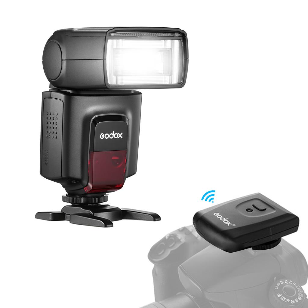 GODOX TT560II Universal On-Camera Flash Electronic Speedlite GN38 Standard Hot Shoe 2.4G Wireless