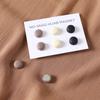 Safe Macaron Color Hijab Brooch Strong Metal Plating Magnetic Hijab Clip Luxury No Hole Pins Brooches Magnet For Muslim