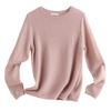 PALUOPO Women's Round Neck Rhinestone Cashmere Sweater