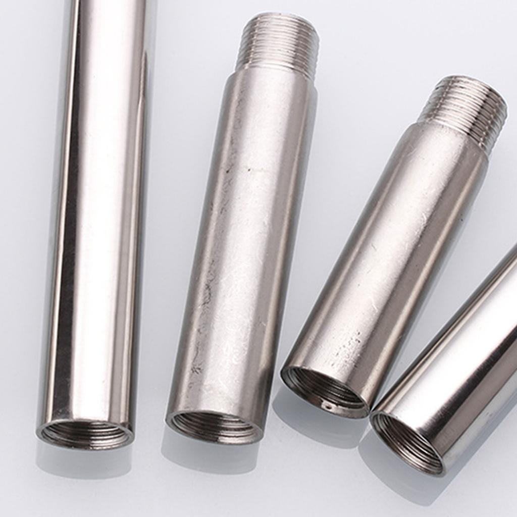 1/2 Удлинитель для душевой лейки Стальная труба Выдвижной кронштейн для душевой лейки Простая установка для регулировки высоты душевой лейки