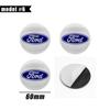 4pcs 56/60/65mm Car Styling Wheel Center Hub Caps Stickers Badge For Ford Focus Fiesta Mondeo Fusion Explorer Escape Edge Kuga DFTGX1