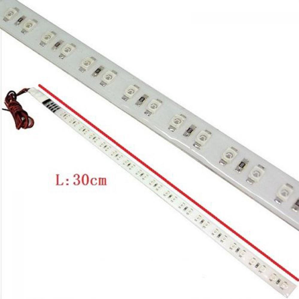 2 шт. Горячая новинка DIY 30 см 32 светодиодная неоновая полоса стробоскоп сканер Рыцарь дорог вспышка