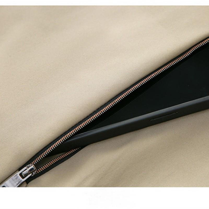 Весенне-осенняя новая модная куртка с воротником-стойкой, мужская деловая повседневная куртка