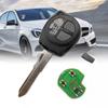 2 Buttons 434Mhz 46 Chip Replacement Fob Remote Car Key For Suzuki With Blade