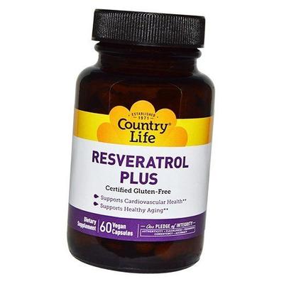 Ресвератрол, Resveratrol Plus, 60вегкапс (70124001)