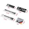 AAVS1 3D Aluminum Car Body Trunk Decor Sticker Auto Refit Accessorie For Mercedes Benz AMG A B G S Class W211 W124 W128 W140 W168 W176
