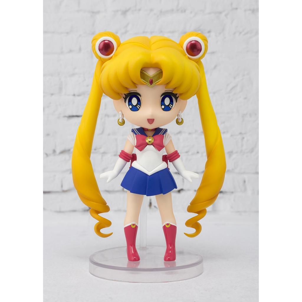 TAMASHII NATIONS Figuarts Mini Sailor Moon Reissue 90mm Painted PVC&ABS Action Figure - Sailor Moon Collectible