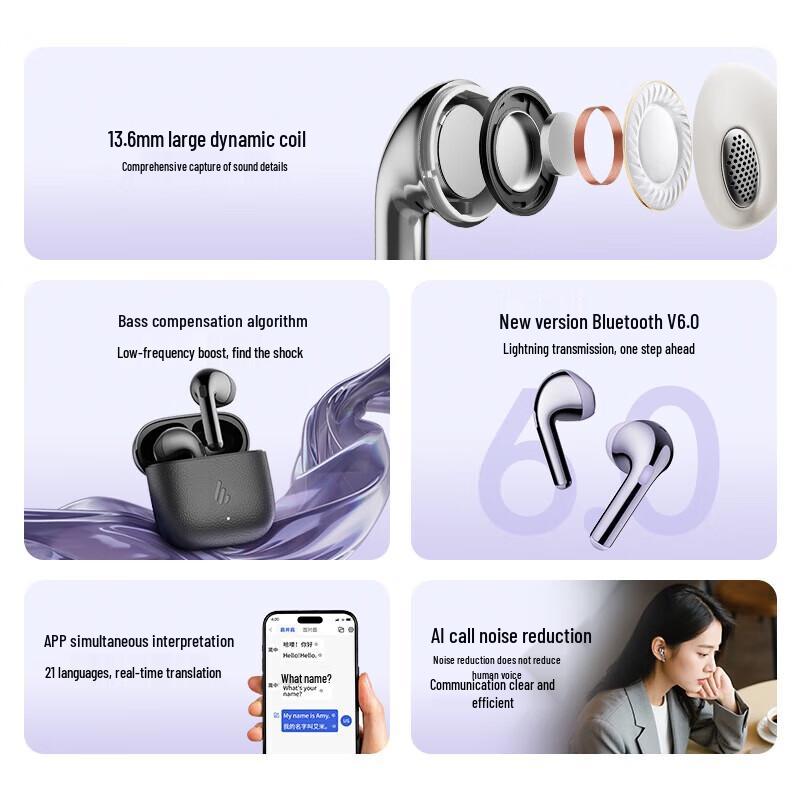 Edifier Lolli Air 2025 True Wireless Bluetooth Earbuds