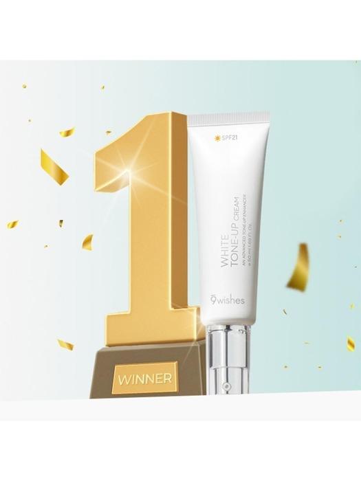 9WISHES Vegan White Tone-Up Cream 50ml