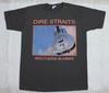 DIRE STRAITS BROTHERS IN ARMS МАРК Черная Мужская Футболка S-234XL ND075 Унисекс Футболка