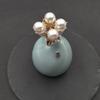 Lady Gold Silver Color Headwear Chinese Style Pearl Hairpin Hair Accessories Hair Clip Hair Sticks