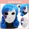 Cosplay Masks Face Latex Masks Wig Costume Prop For Halloween Party Face Sally