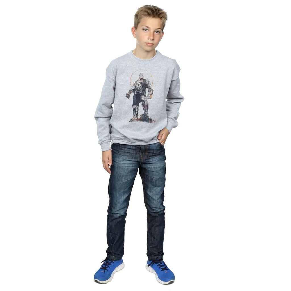 Marvel Boys Avengers Infinity War Thanos Sketch Sweatshirt